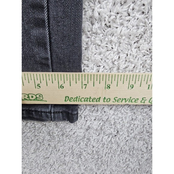 Levi's 511 Men's Jeans 32x34 (32") Black Denim Slim Straight Pockets Mid Rise - Picture 5 of 14